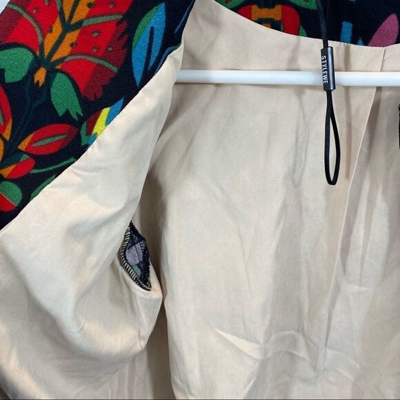 New Without Tags Aporia.As embroidered Floral Cropped Jacket Size Large - Picture 6 of 16